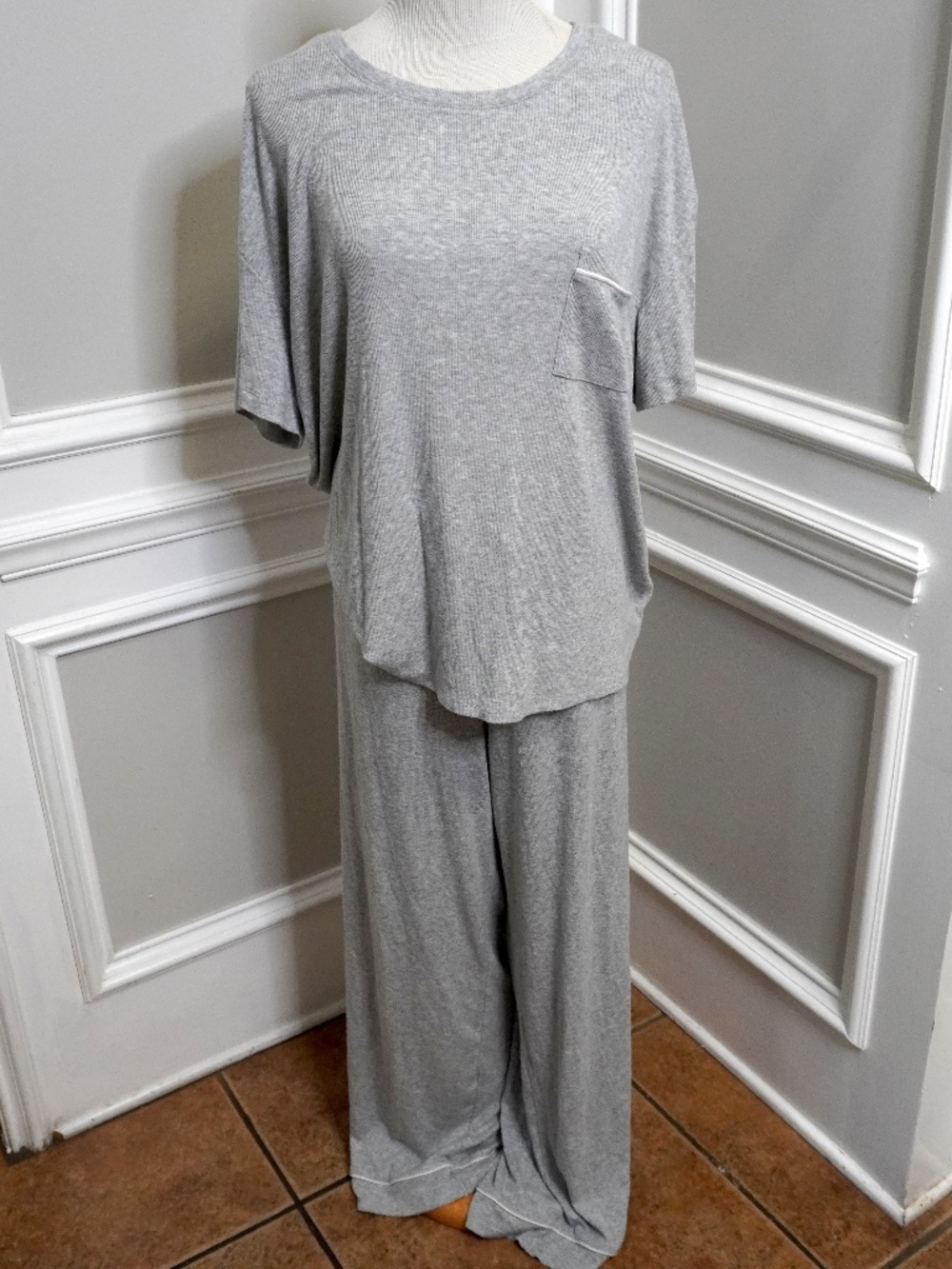 Super Soft State of The Day PJ's Set, Size XL